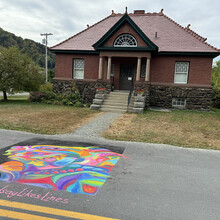 Chalk art